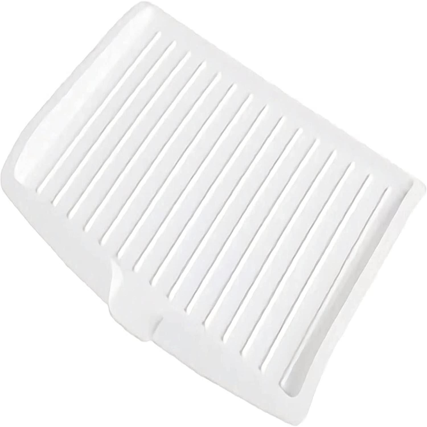 Kitchen Utility Draining Board Light Weight Space Efficient Plastic Dish Rack Drainer Over The Sink