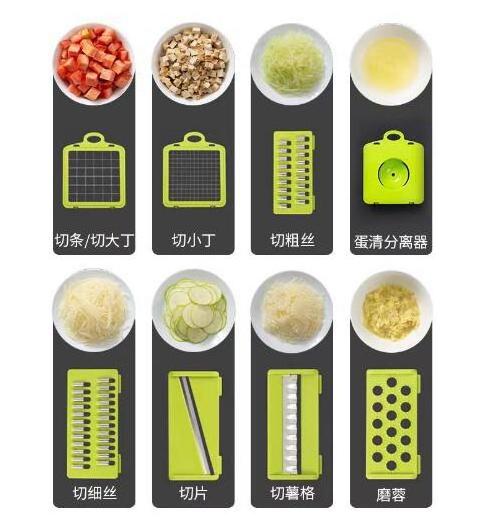 Hot Sale Slicer Onion Chopper Dicer Egg Separator Slicer Vegetable Chopper Cutter