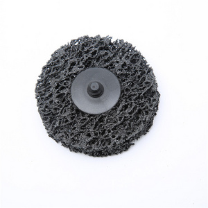 75mm Quick Change Roll lock Black Abrasive Disc Easy Strip & Clean Discs for Paint Rust Removal Auto Surface Prep