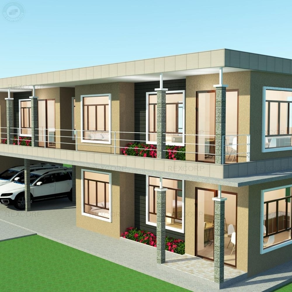 Steel Structure Prefabricated Apartment House Prefabricated Apartment Building for Sale in UAE