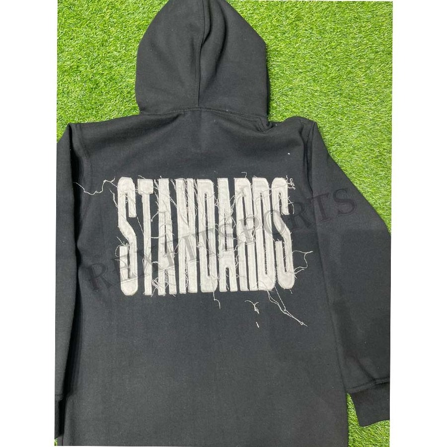 High Quality Reasonable Prices 100% Cotton Distressed Embroidery Pullover Hoodies Available In Different Color And Sizes