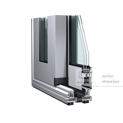 Customized Double Glazed Frame Balcony Window Casement House Windows Overall Aluminum Frame Windows Doors