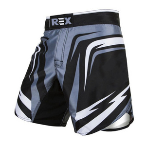 Custom Sublimated MMA Shorts for Men Make your Own BJJ Wear Grappling Training UFC Fight OEM Sportswear Compression Shorts