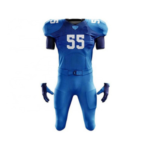 Yellow Jerseys American Football Jersey Uniform Youth American Football Wear Wholesale