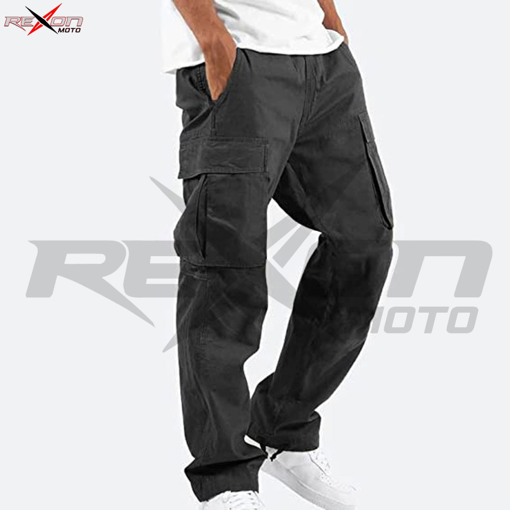 Cargo Pants for Men Relaxed Fit Causal Slim Beach Work Streetwear Khaki Baggy Pants with Zipper Pockets Custom Made Multipurpose