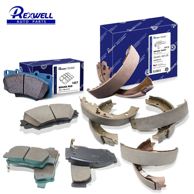 REXWELL Japanese Car Brake Parts Ceramic Brake Pad Rear 0446535290 For Toyota 04465-35290