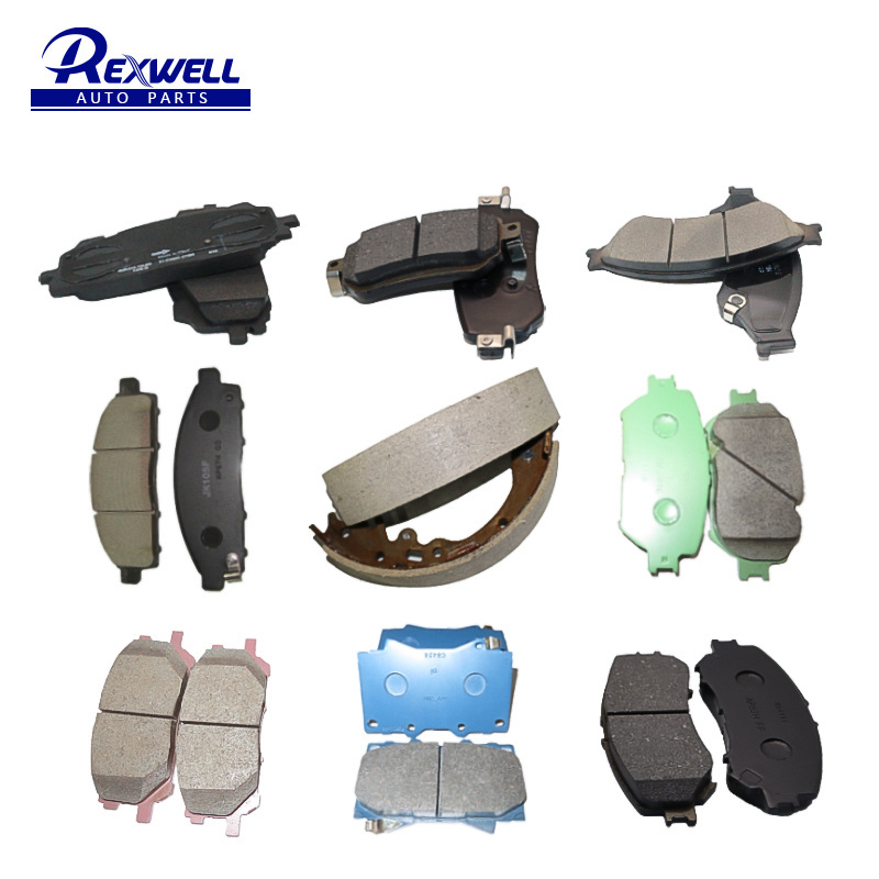 REXWELL Japanese Car Brake Parts Ceramic Brake Pad Rear 0446535290 For Toyota 04465-35290