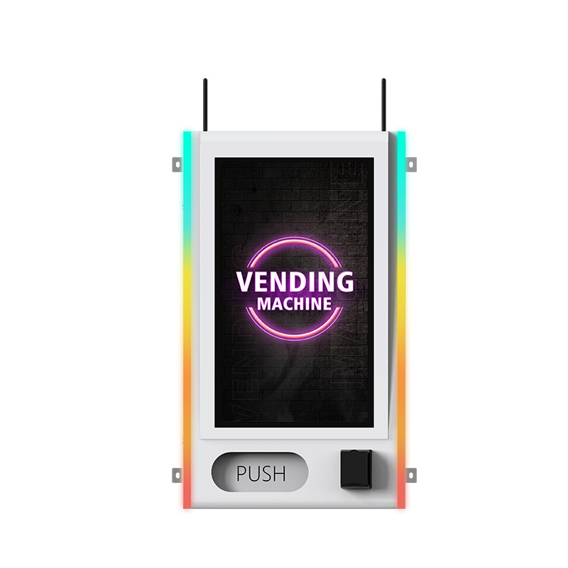 Reyeah Wall Mounted Touch Screen Mini Vending Machine With Card Reader And ID Card Reader Age Verification