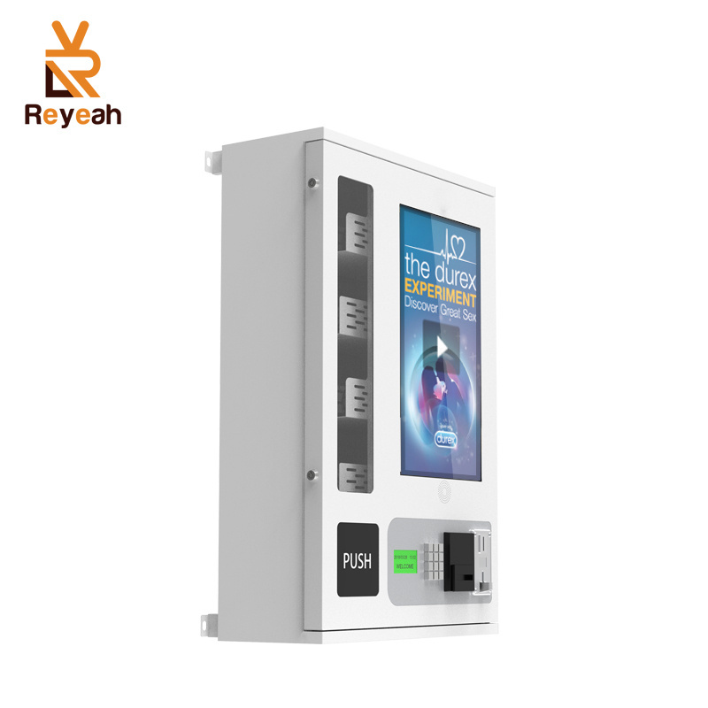 Hotel Vending Machine Coin And Bill Operated Nayax Credit Card Reader Supported Coffee Vending Machine