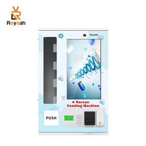 Reyeah Automatic Mini Wall Mounted Vending Machine With Showcase