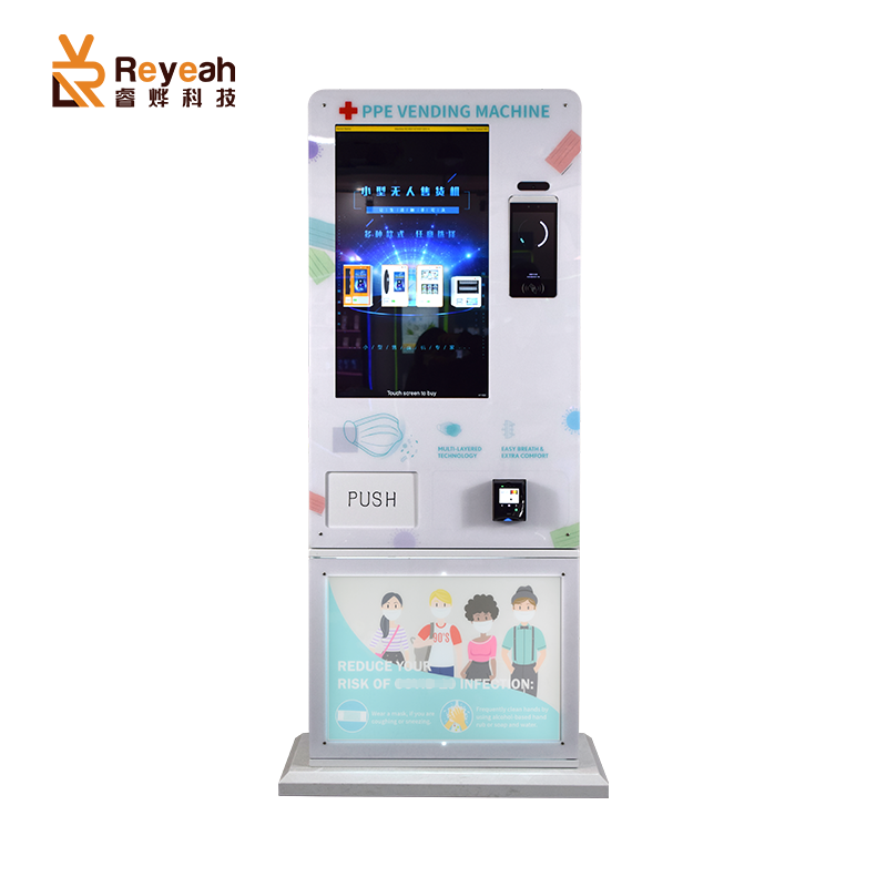 Large Stand Vending Machine Contactless Vending PPE Products Vending Kiosk