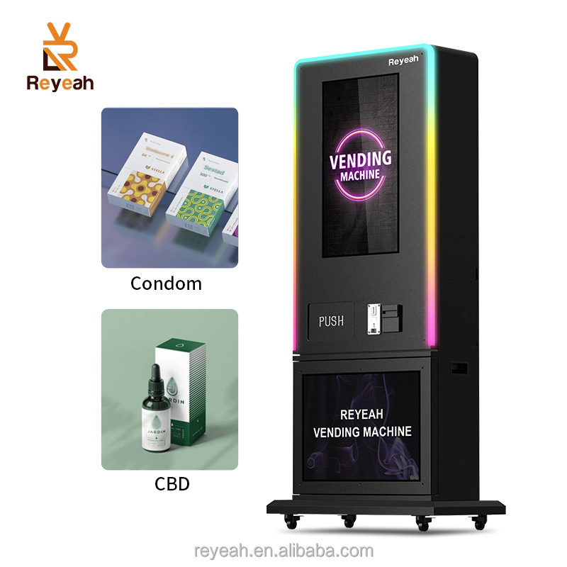 Reyeah Touch Screen Age Verification Smart Vending Machine With Software