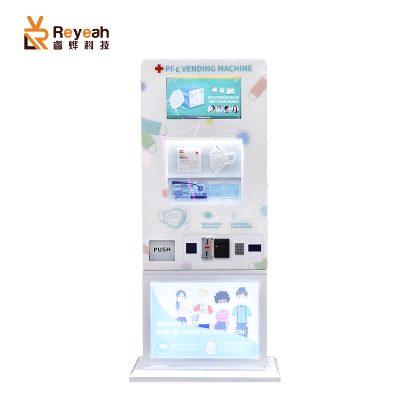 Smart service sanitary pad vending machine spring draw out vending machine