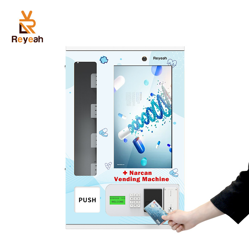 Reyeah Automatic Mini Wall Mounted Vending Machine With Showcase