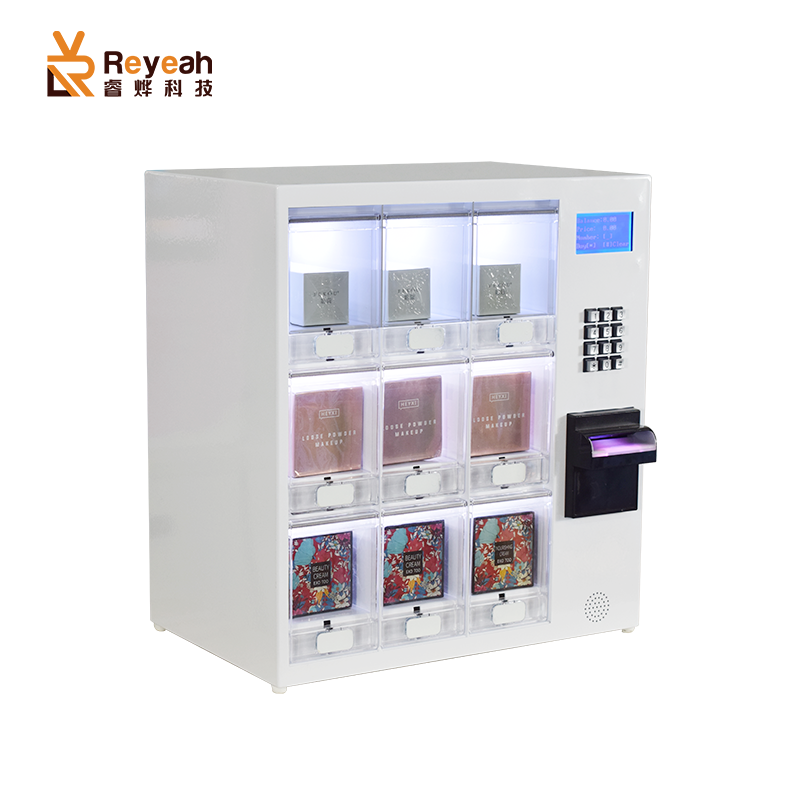 Grid Vending Machine for Beauty Products Skin Care Items Locker Vending Machine