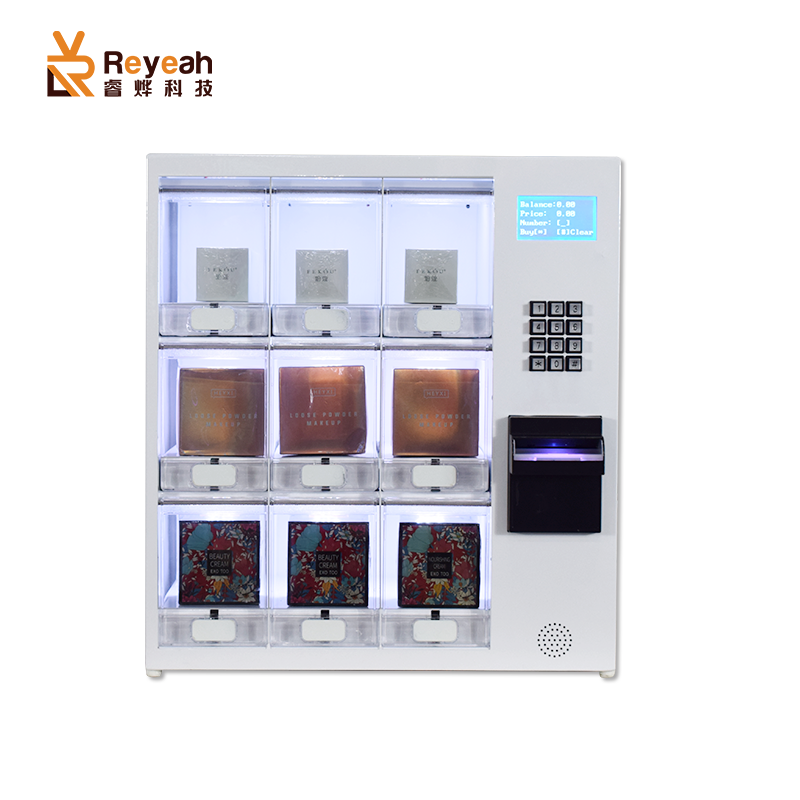 Grid Vending Machine for Beauty Products Skin Care Items Locker Vending Machine