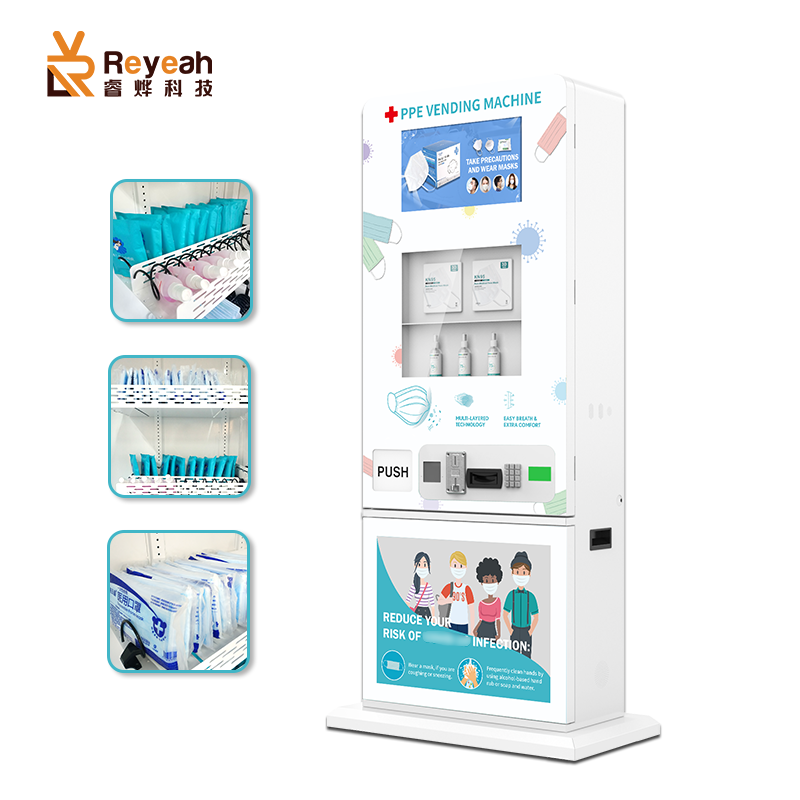 Smart service sanitary pad vending machine spring draw out vending machine