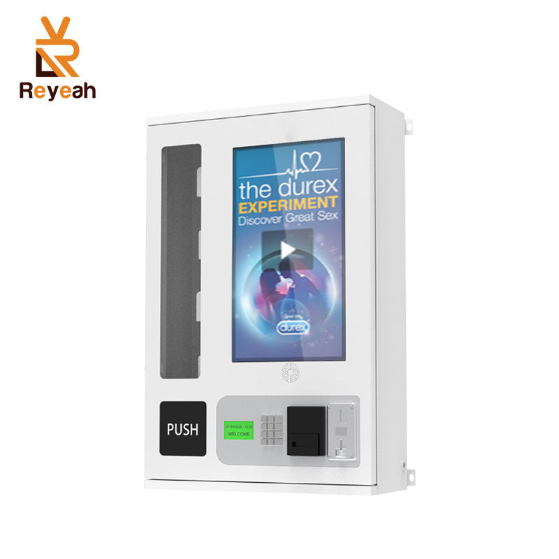 Hotel Vending Machine Coin And Bill Operated Nayax Credit Card Reader Supported Coffee Vending Machine