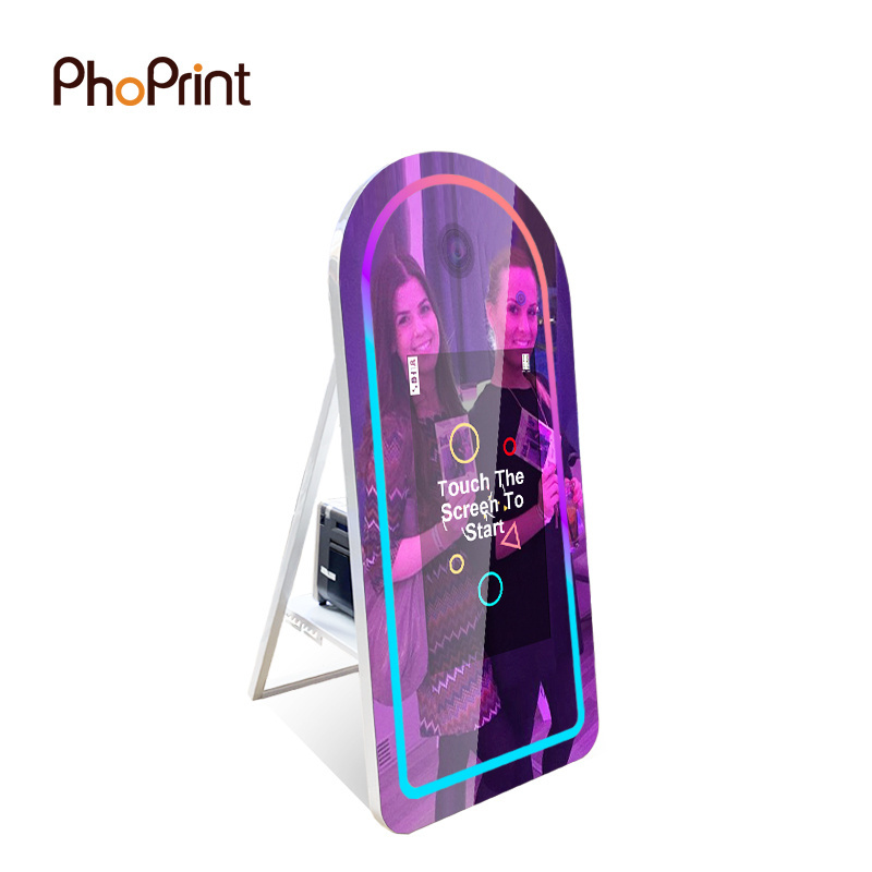 Hot Sale Magic Mirror Photo Booth for Sale Selfie Photo Mirror booth Fotomation