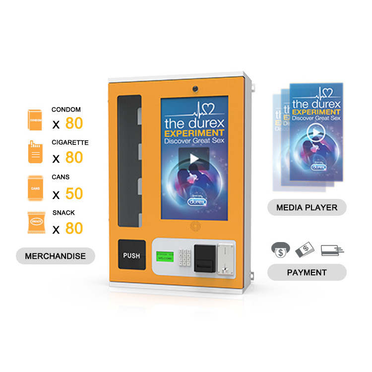 High Quality Wall Mounted Hotel Small Vending Machine For Sale