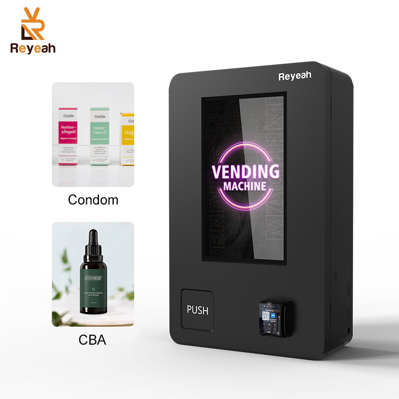 24 hours wifi self-service innovative vending machines custom retail cbd tobacco vending machine with card reader