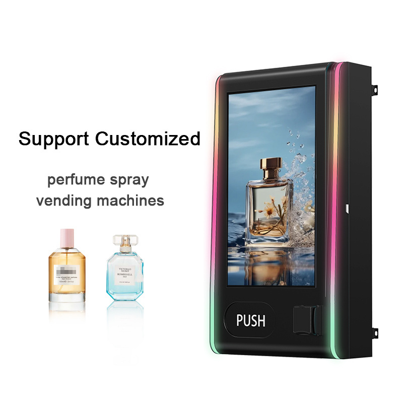 Commercial Street Perfume Vending Machine Perfume Spraying Vending Machine For Cosmetics For Public Spaces