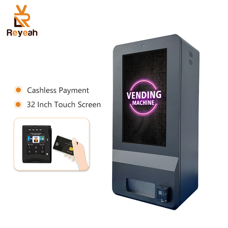 Wall Mounted Outdoor Vending Machine Cbd Waterproof Vending Machines Age Verification Small Vending Machine With Credit Card