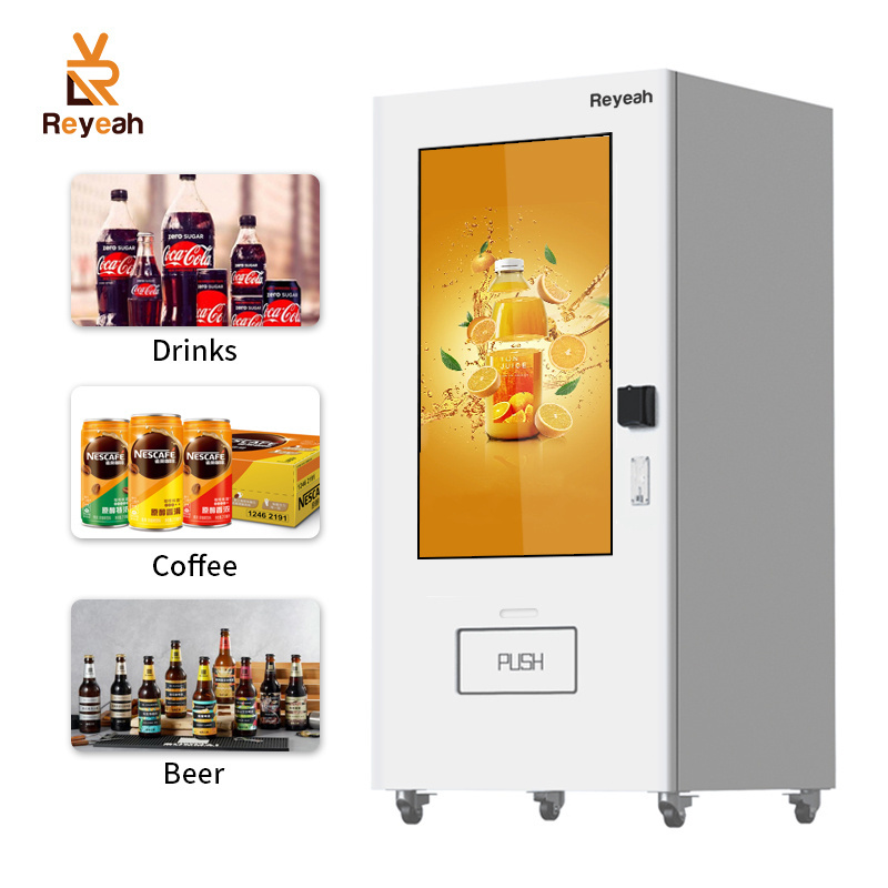 Hot Selling Small Soda Vending Machine With Credit Card Payment Smart Beverages Vending Machine