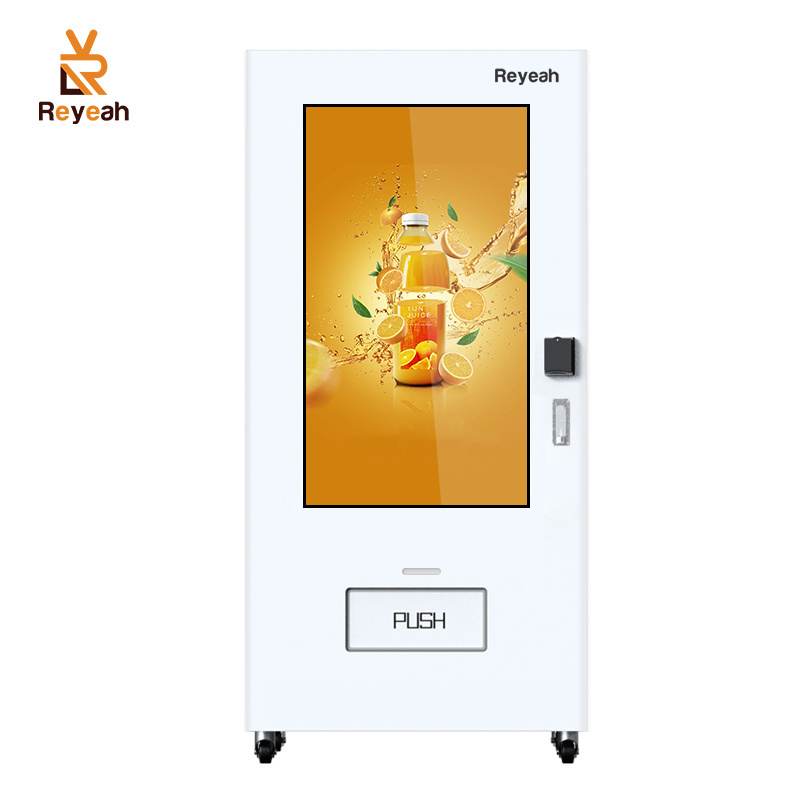 55 Inch Screen School Shopping Center Vending Machine 24 Hours Self Service Automatic Vending Machine With Elevator System