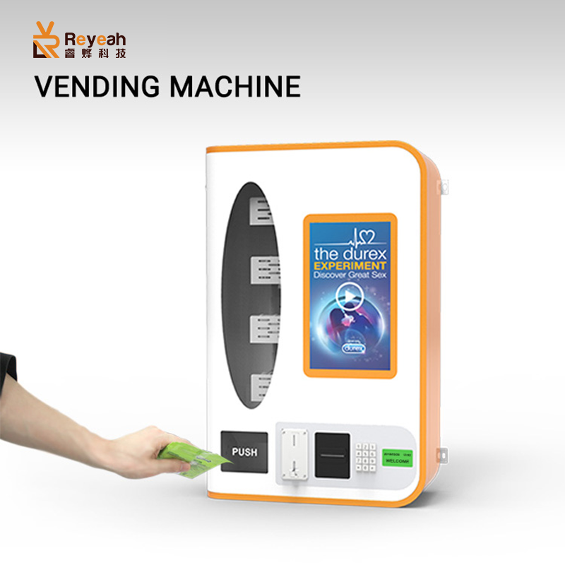 New Vendor Opportunity Small Vending Machine Business Smart Touch Screen Interactive Vending Kiosk