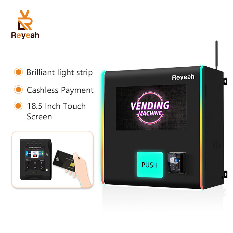 Mini Desktop 21.5 Inch Touch Screen Vending Machine Small Table Top Wall Mounted Vending Machine