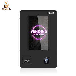 Latest Model Wall Mounted Nail Art Hair Vending Machine For Sale With 21.5" Digital Touch Screen And Id Card Reader