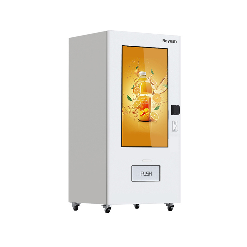 55 Inch Screen School Shopping Center Vending Machine 24 Hours Self Service Automatic Vending Machine With Elevator System