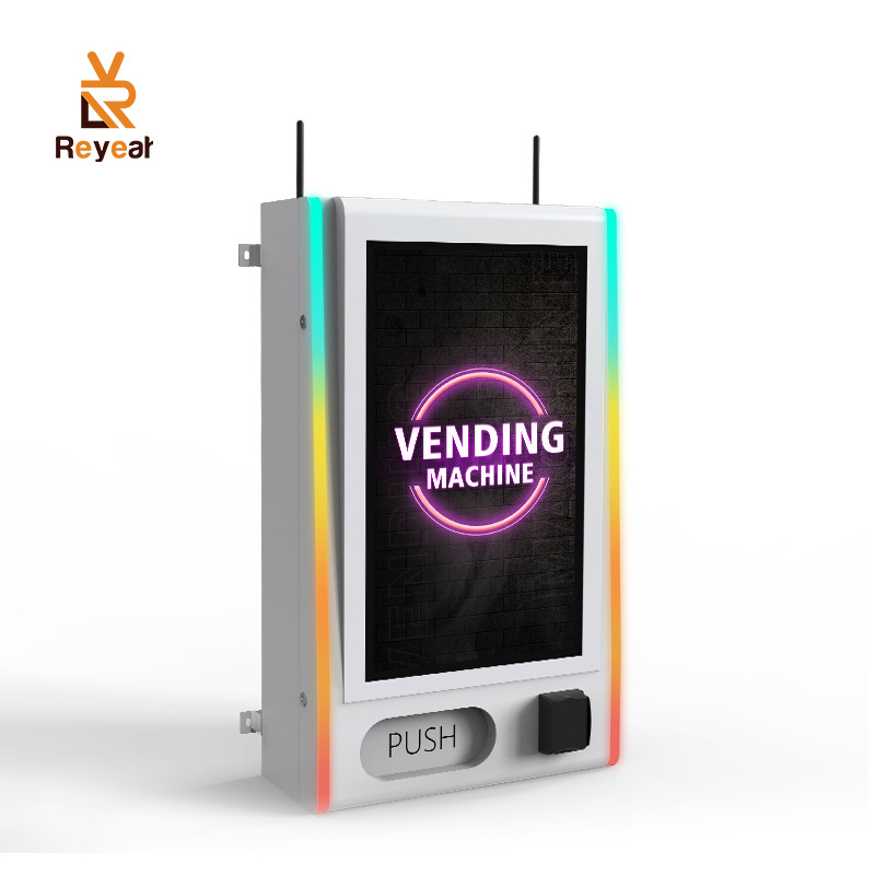 Wall Mounted Vending Machines Touch Screen Smart Self Service Tobacco Digital Id Card Reader Vending Machine Age Verification