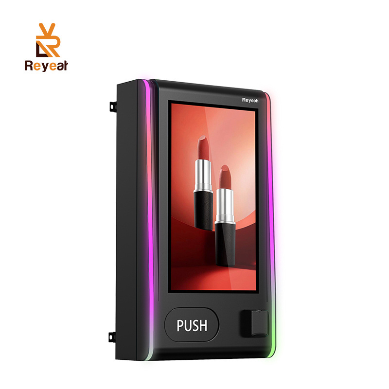 32 inch touch screen wall mounted vending machine hair eyelash perfume lipstick beauty cosmetics vending machine