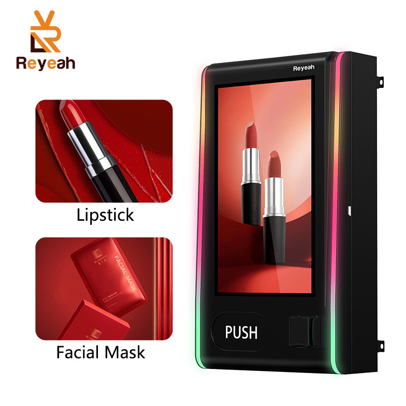 Smart Touch Screen Beauty Supply Product Vending Machine For Eye Lash Hair Lipstick Perfume Fragrance