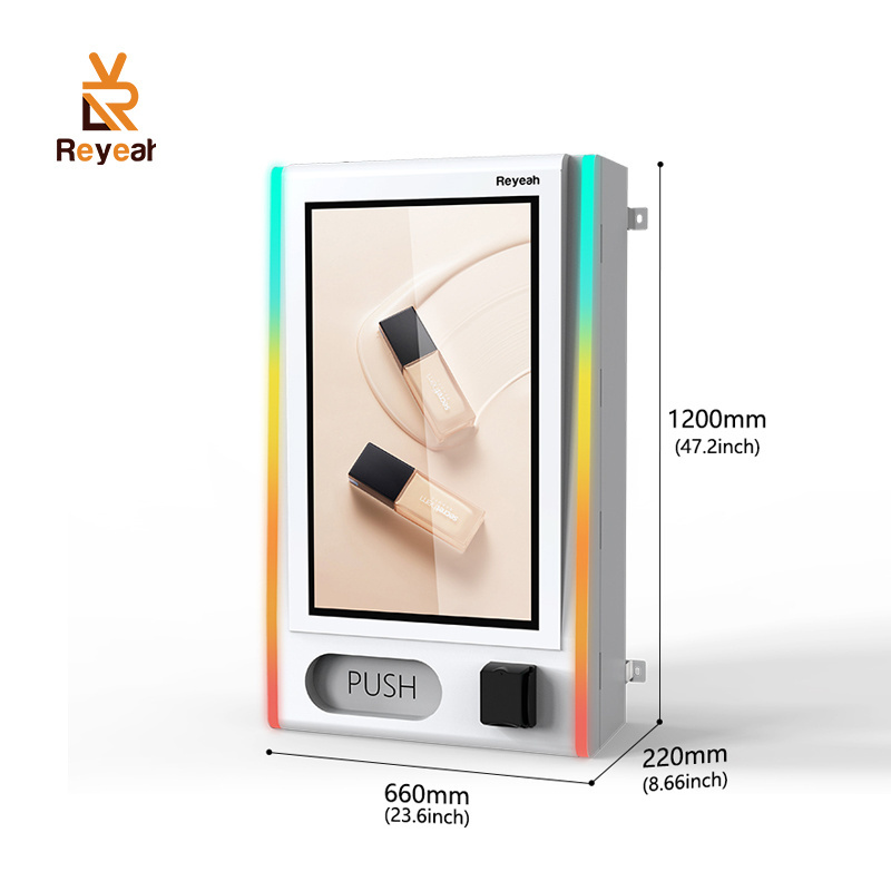 Lash Vending Machines Custom for Online Business Credit Card Small Vending Machine