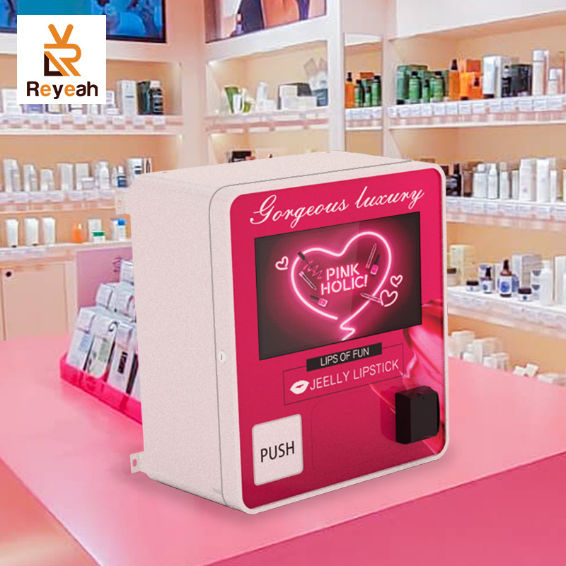 Custom Touch Screen Tabletop Vending Machine Beauty Nails Cosmetics Eyelash Perfume Lash Vending Machine With Card Reader