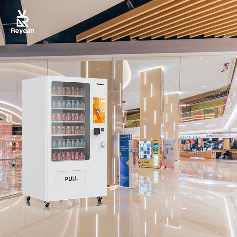 Export Europe Popular Multifunction Vending Machine for drinks and snacks Soda Vending Machine