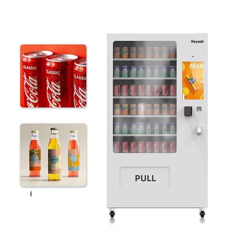 Export Europe Popular Multifunction Vending Machine for drinks and snacks Soda Vending Machine