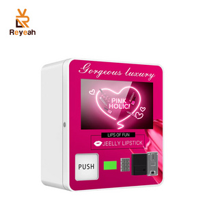 Custom Touch Screen Tabletop Vending Machine Beauty Nails Cosmetics Eyelash Perfume Lash Vending Machine With Card Reader