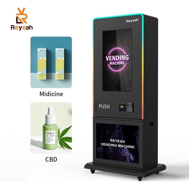 2024 NEW Model Self-Service Touch Screen Tobacco Vending Machine Smart 18 Age Verification Condom Vending Machine