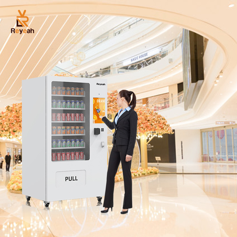 Export Europe Popular Multifunction Vending Machine for drinks and snacks Soda Vending Machine