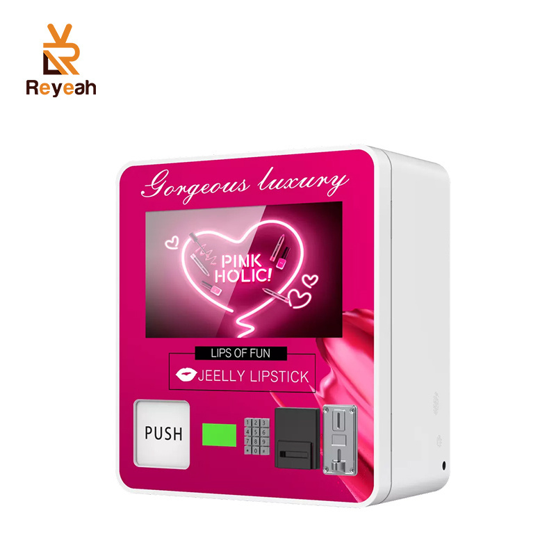 Custom Touch Screen Tabletop Vending Machine Beauty Nails Cosmetics Eyelash Perfume Lash Vending Machine With Card Reader