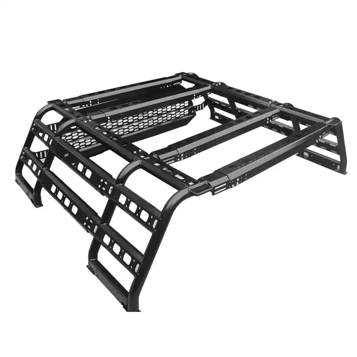 2023 Hot Sale Universal Auto accessories Adjustable  roof top tent and Cargo Rack ,bed roof rack for pickup truck