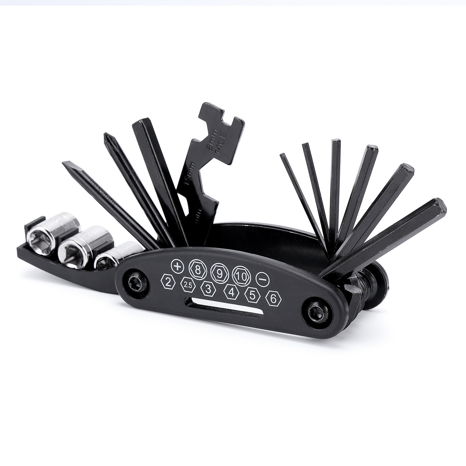 new pro 16 in 1 bike tool kit multi repair tool kit hex spoke wrench mountain bicycle screwdriver tools