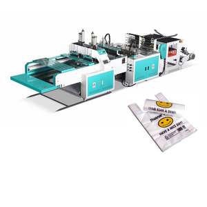 High Speed Professional Manufacturer Plastic Shopping Bag Making Machine Price