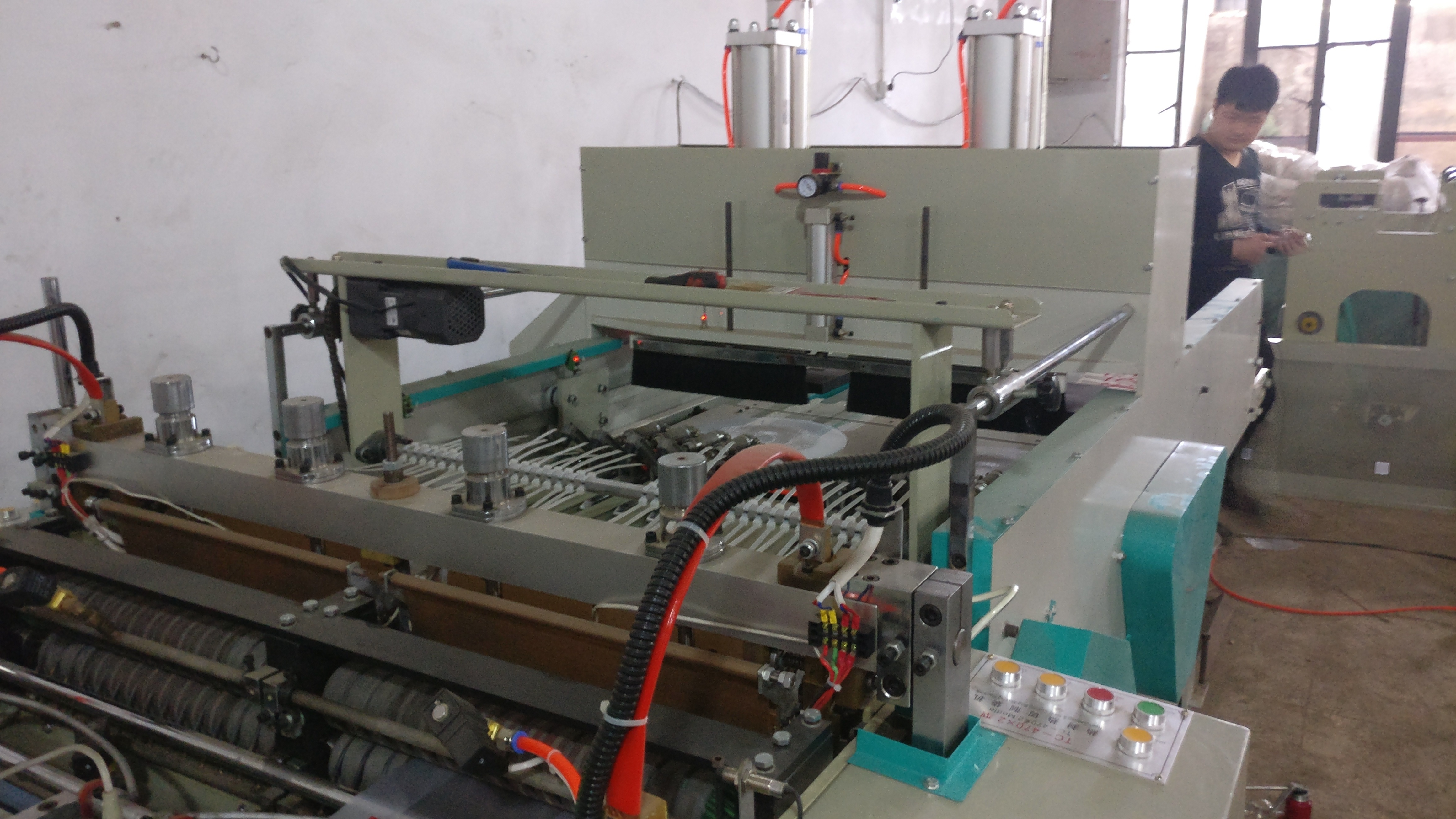 High Speed Professional Manufacturer Plastic Shopping Bag Making Machine Price