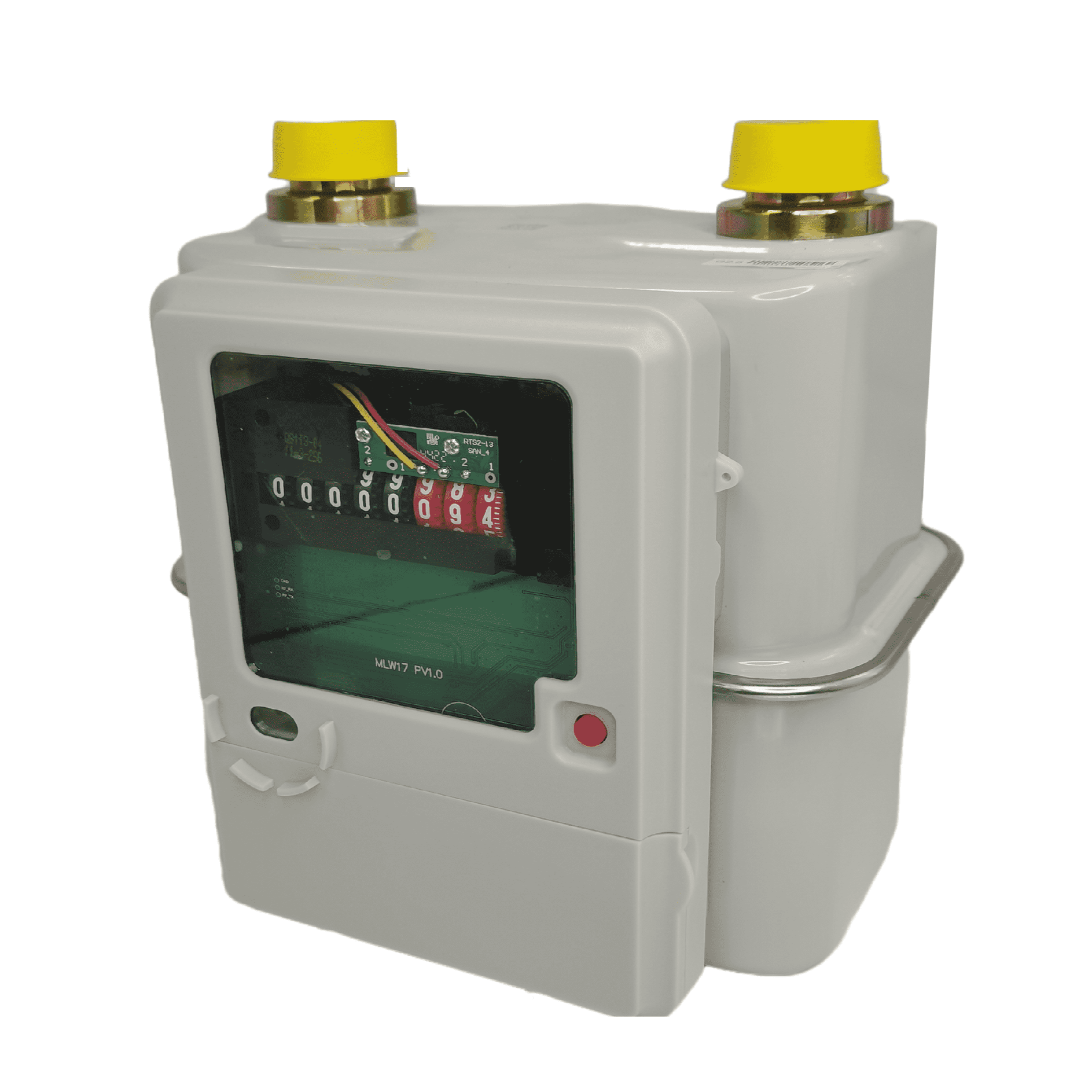 NB and LoRaWAN Gas meter with valve Automatic on/off valve Overdue closing valve LCD gas meter