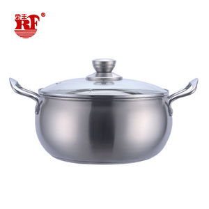 New Style Stainless Steel Pot Pearl Milk Pots Cooking For Household/Kitchenware Customized Pots